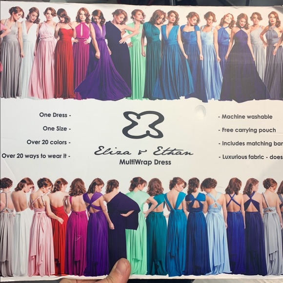 Eliza and Ethan multiwrap dress - Picture 3 of 4